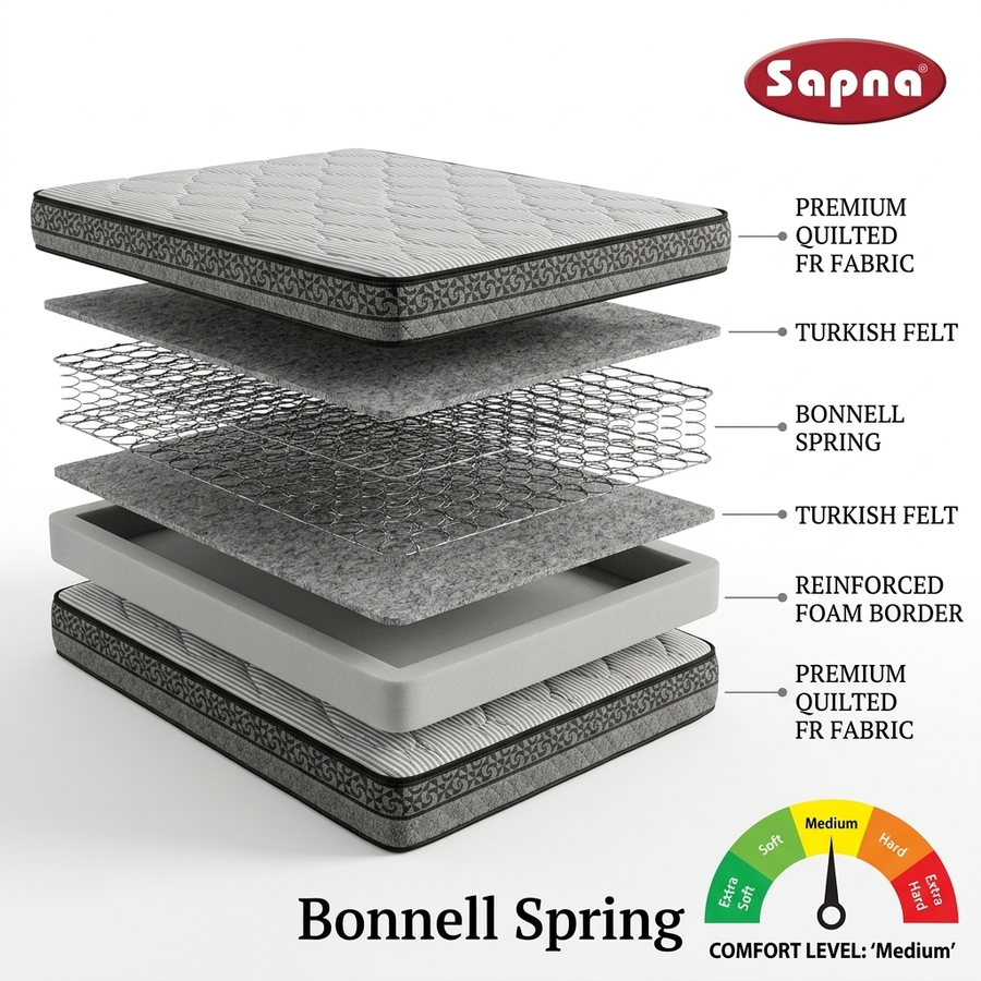 Sapna Hotel Rest Mattress Premier