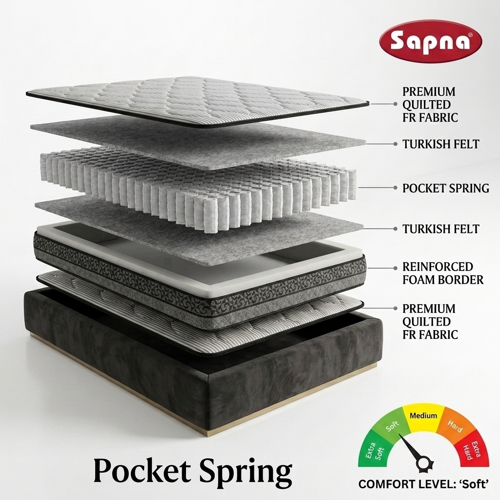 Sapna Hotel Rest Mattress Enigma