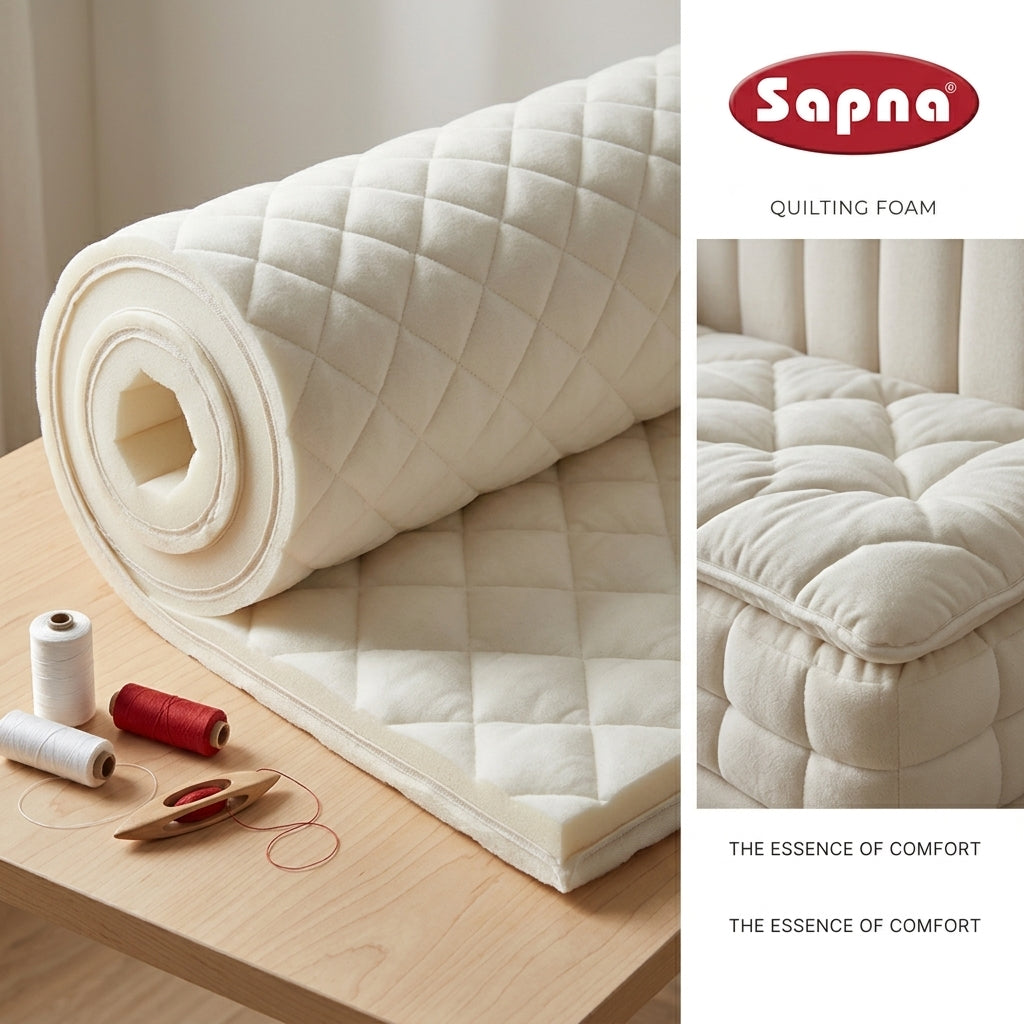 Sapna Quilting and peeling Foam