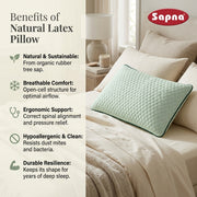 Sapna Natural Latex Pillow