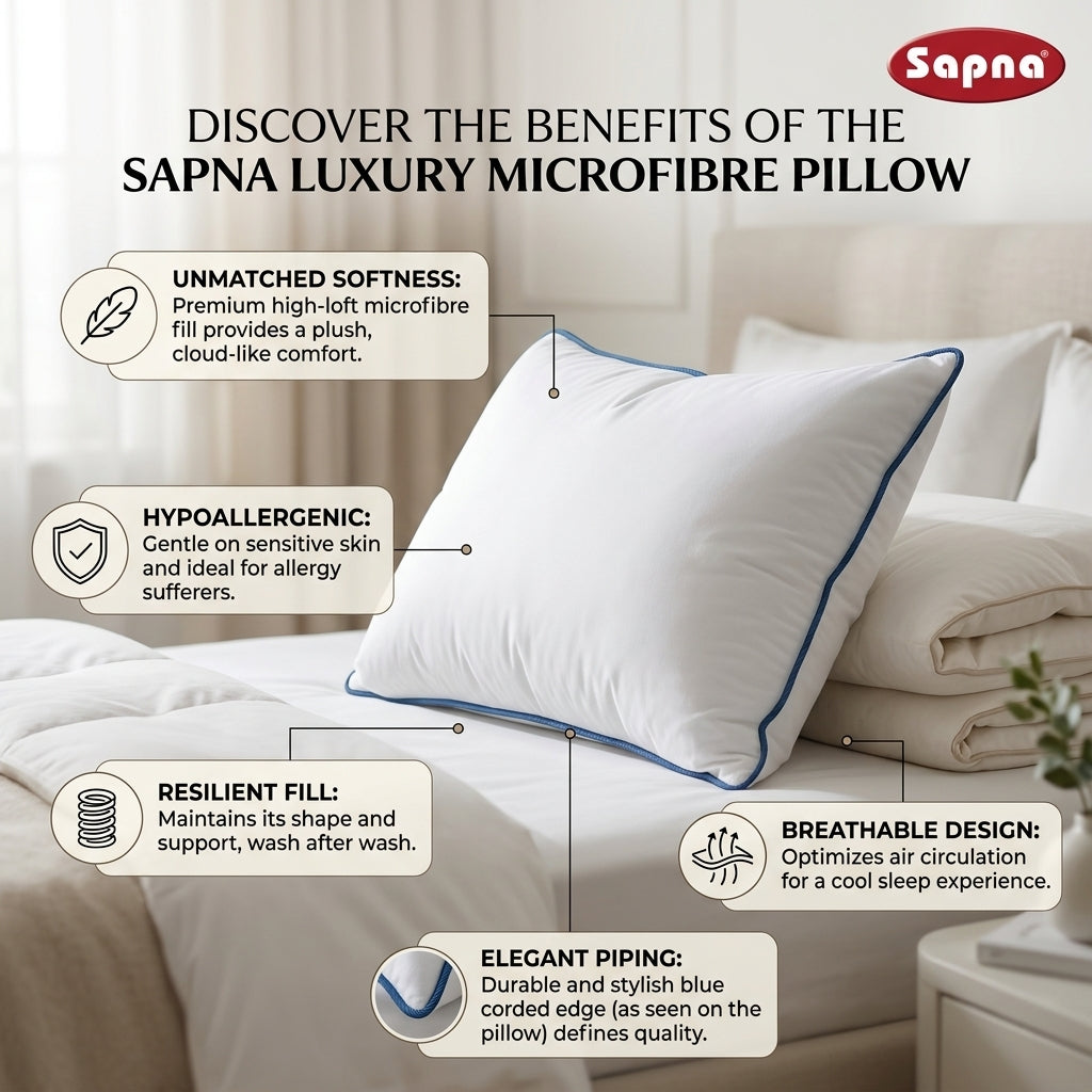 Sapna Fibre Pillow Range