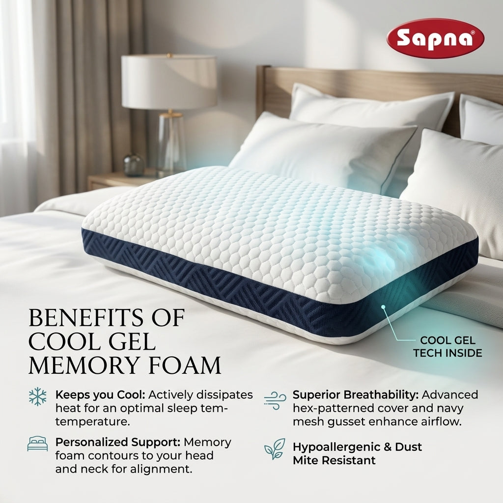 Sapna Cool Memory Pillow