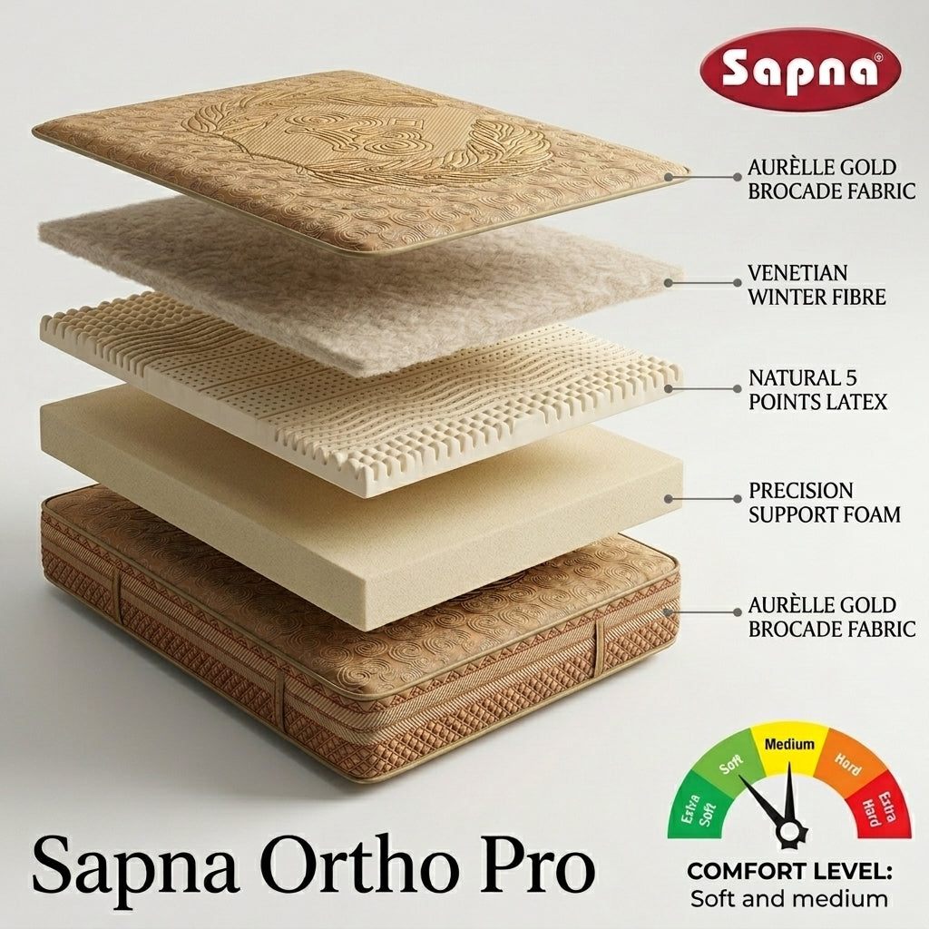 Sapna Ortho Pro Mattress