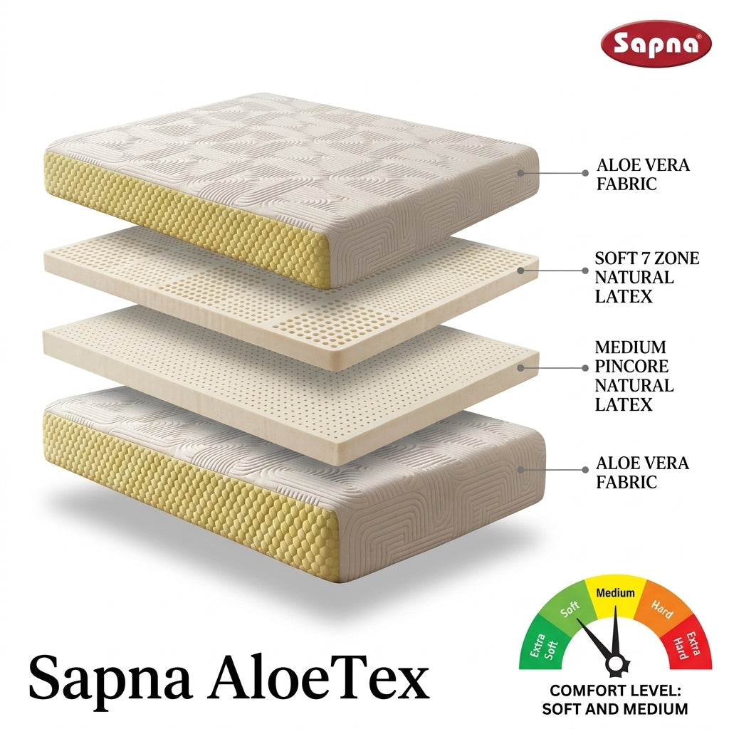 Sapna AloeTex Mattress