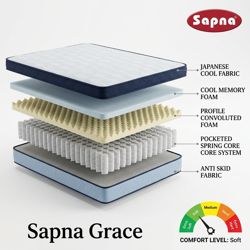 Sapna Grace Mattress
