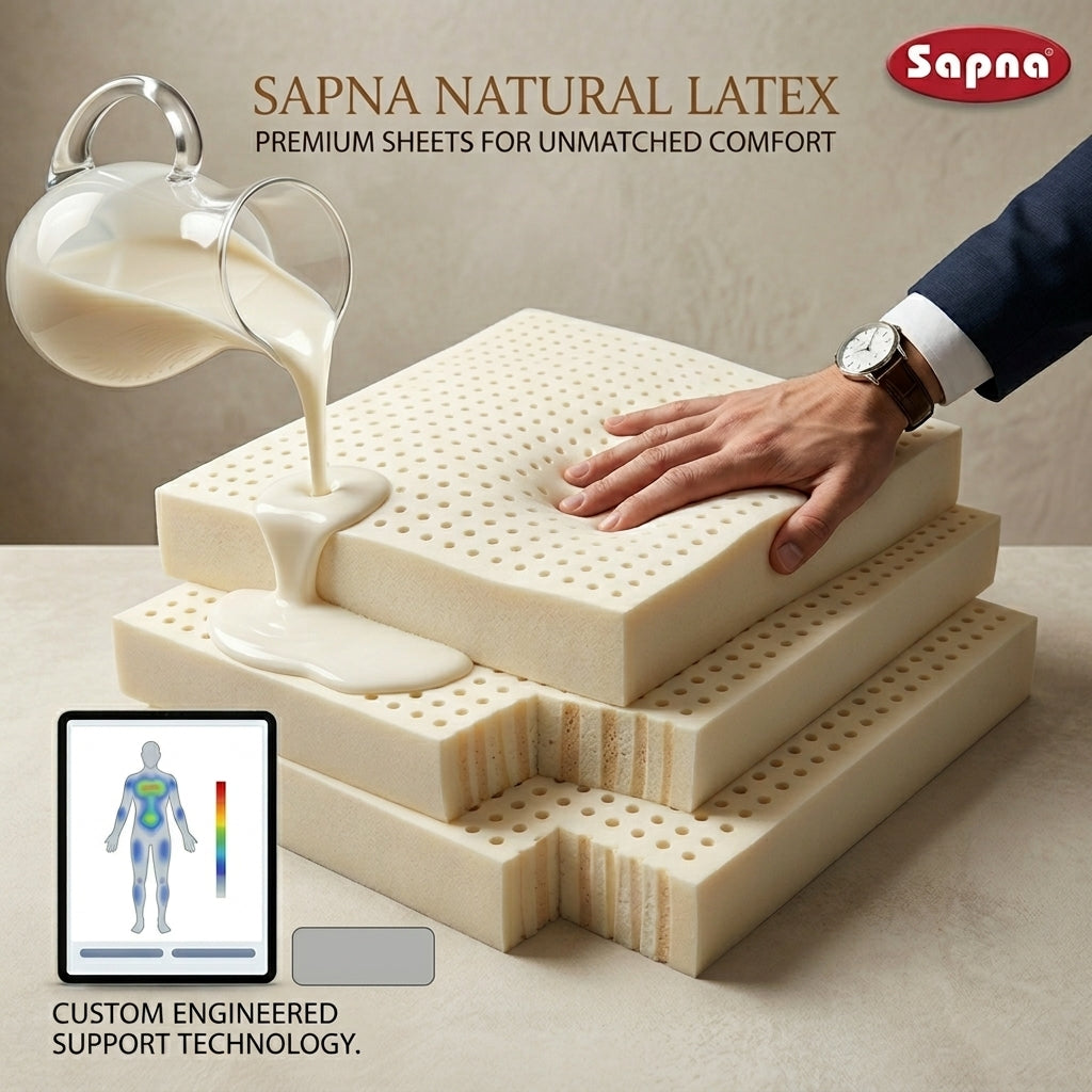 Sapna Natural Latex Rubber Foam