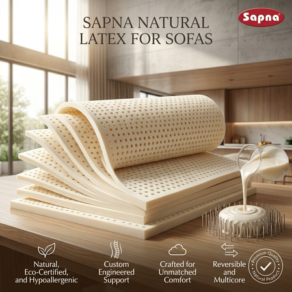 Sapna Natural Latex Rubber Foam