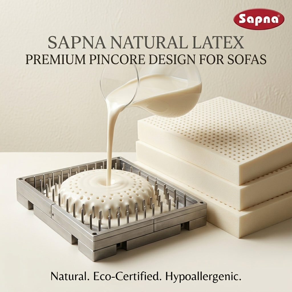 Sapna Natural Latex Rubber Foam