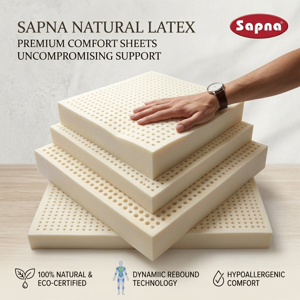Sapna Natural Latex Rubber Foam