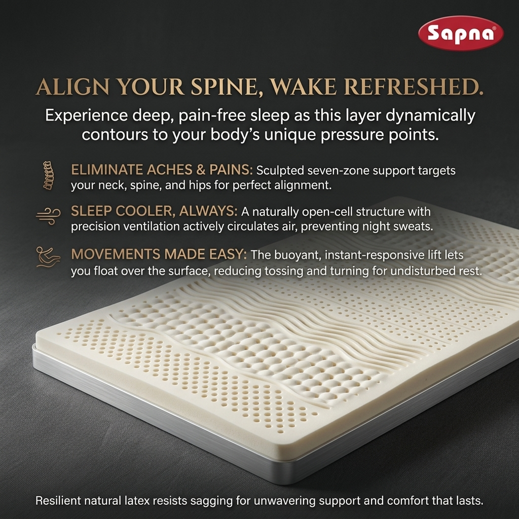 Sapna Bliss 24K Mattress