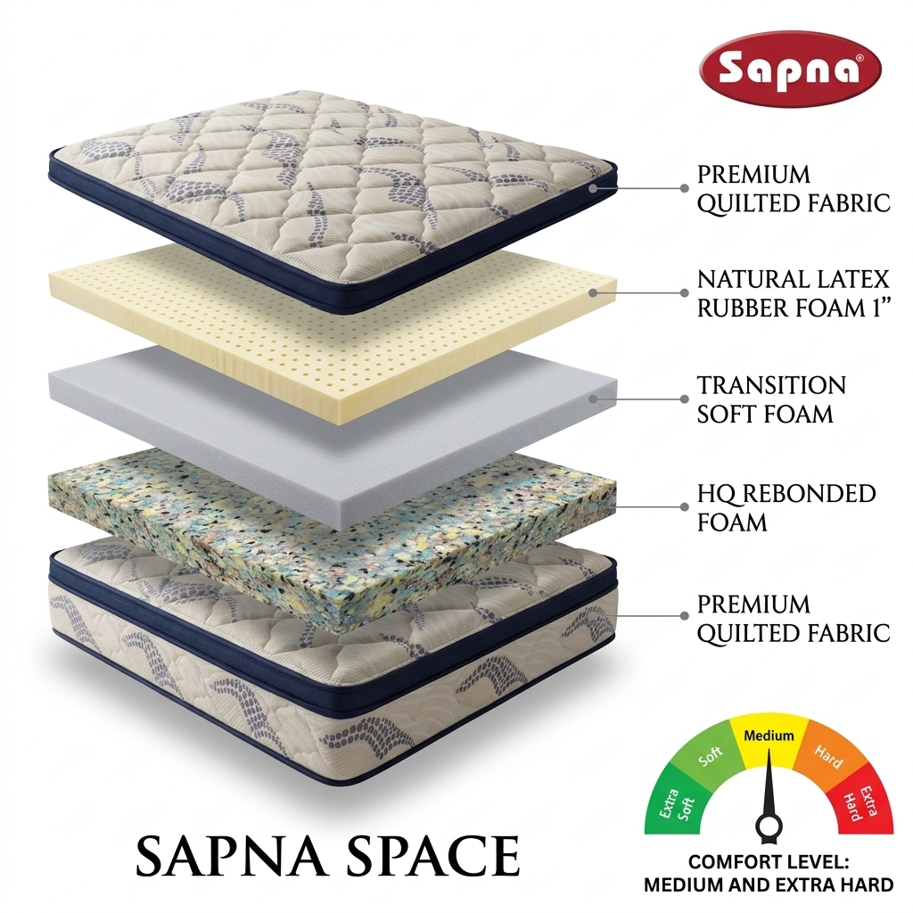 Sapna Space Mattress