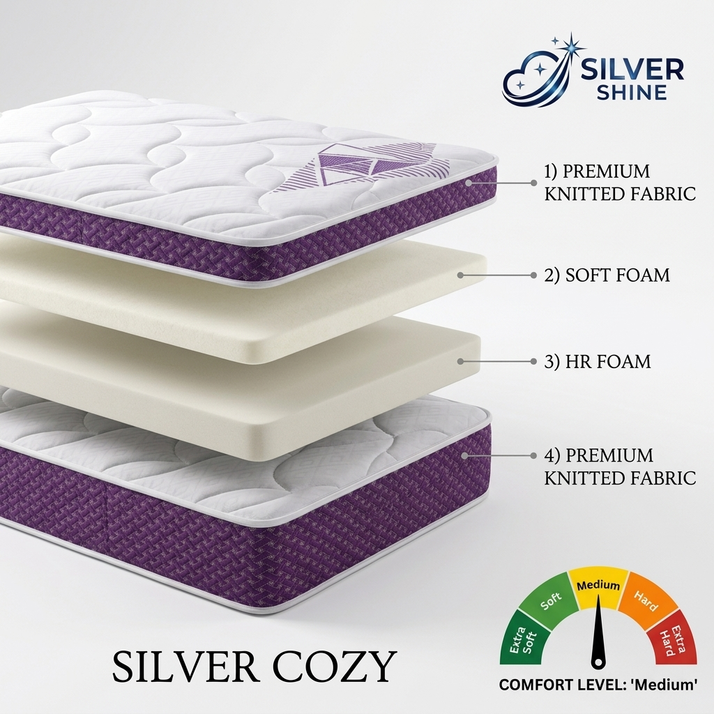 Silver Cozy Mattress