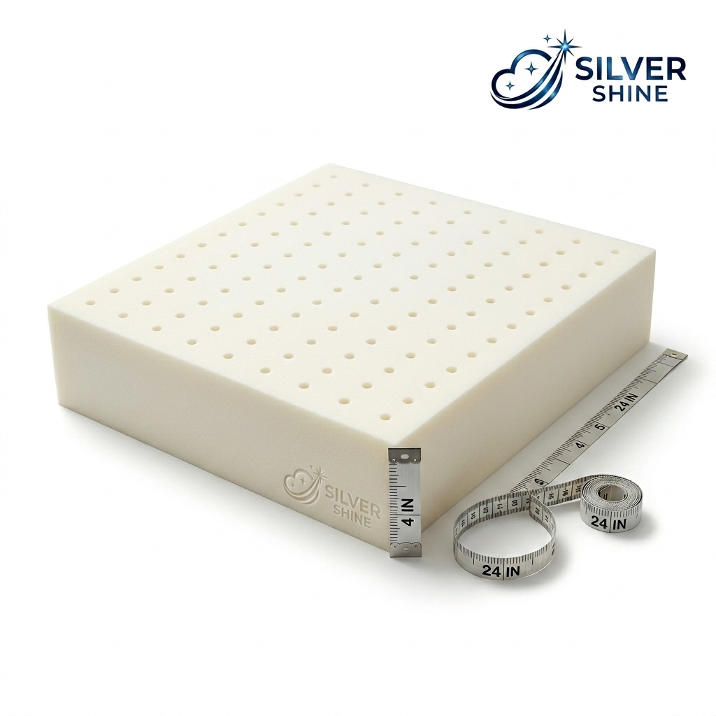 Silver PU Moulded Foam — Three Tiers