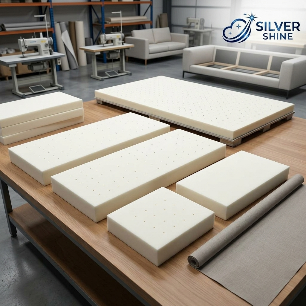 Silver PU Moulded Foam — Three Tiers