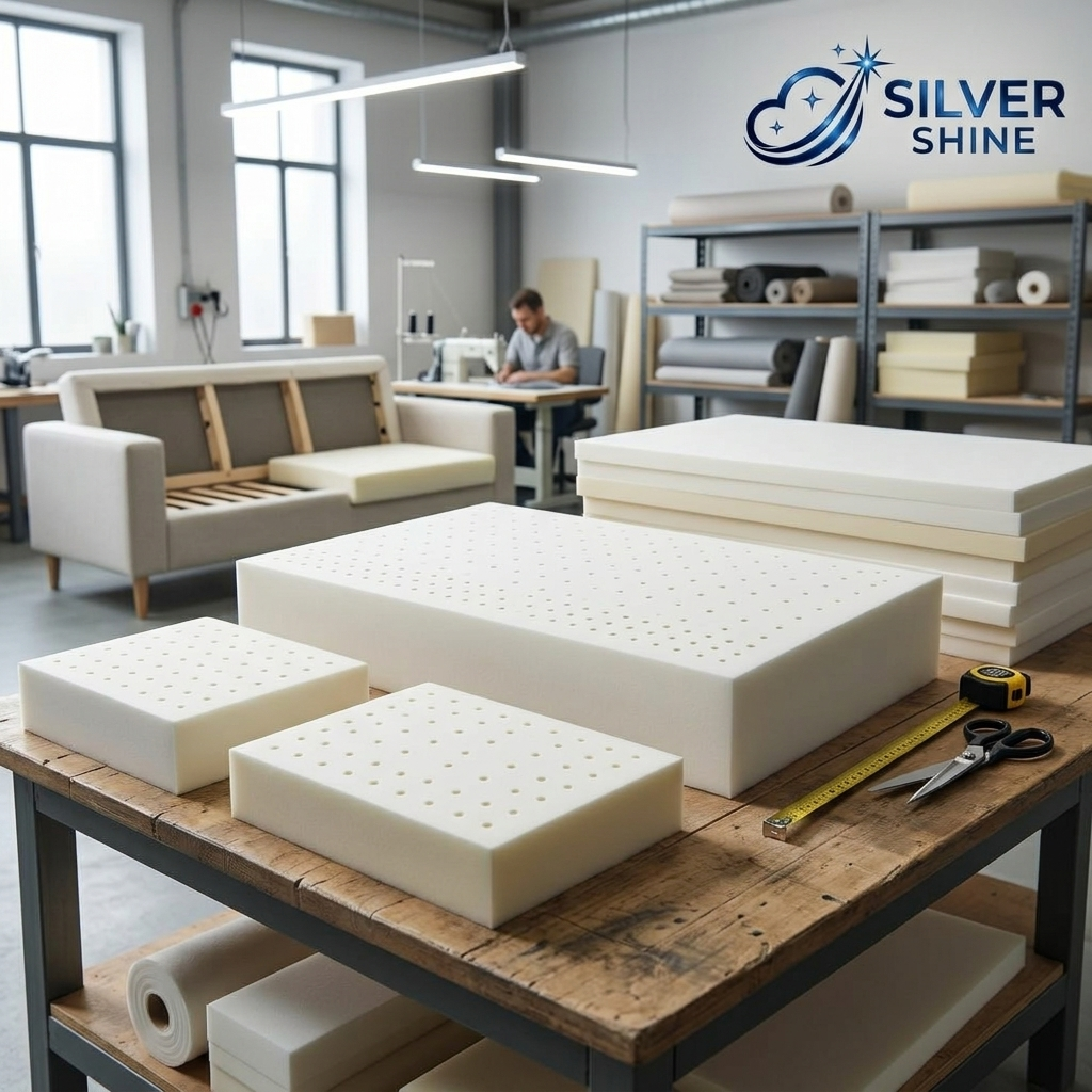 Silver PU Moulded Foam — Three Tiers