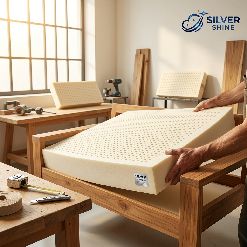 Silver Natural Latex Foam
