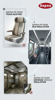 Sapna FR (Fire-Retardant) Foam